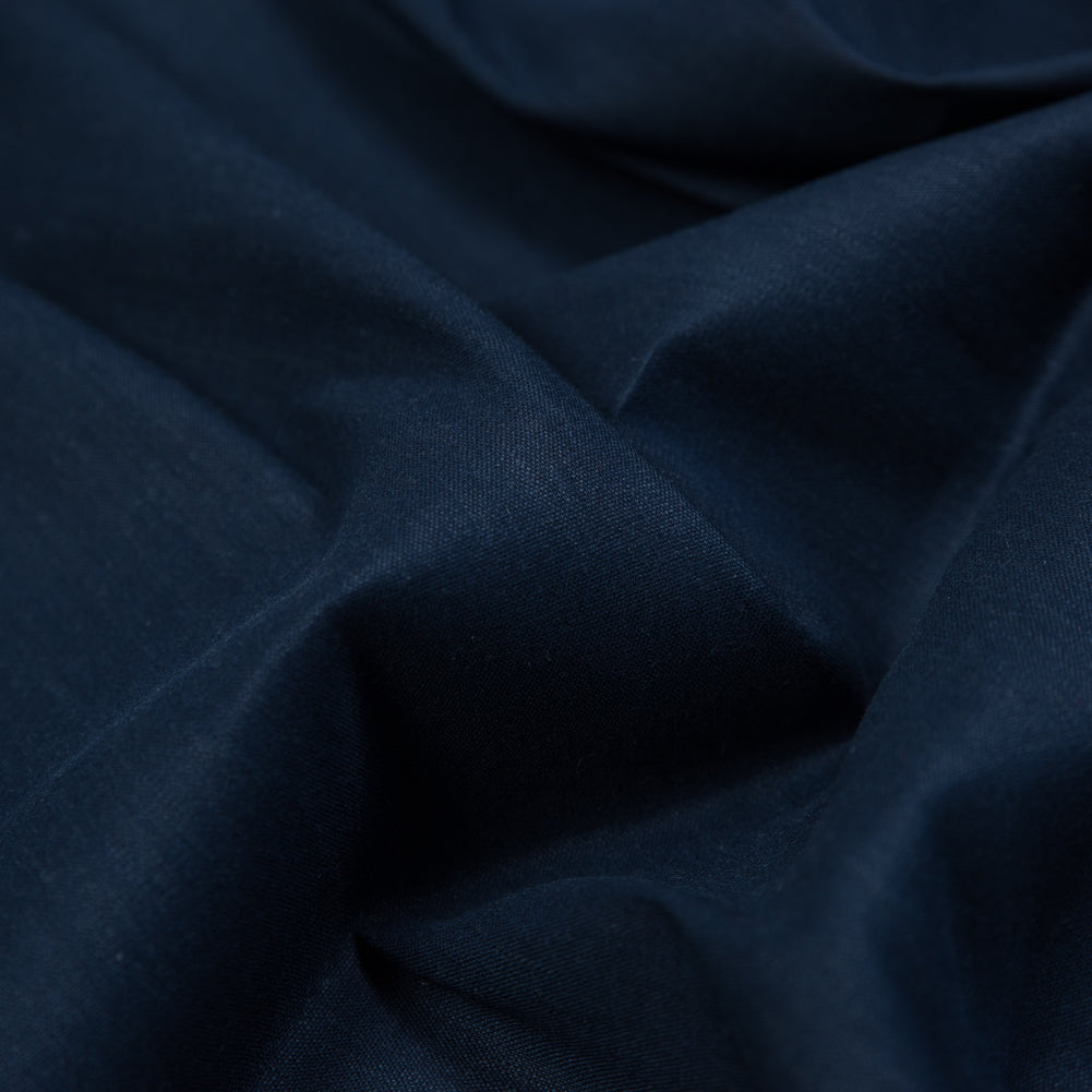 Stretch Linen Woven - New Indigo - Asturias Collection - Detail
