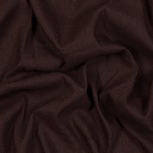 Stretch Linen Woven - Chocolate - Asturias Collection