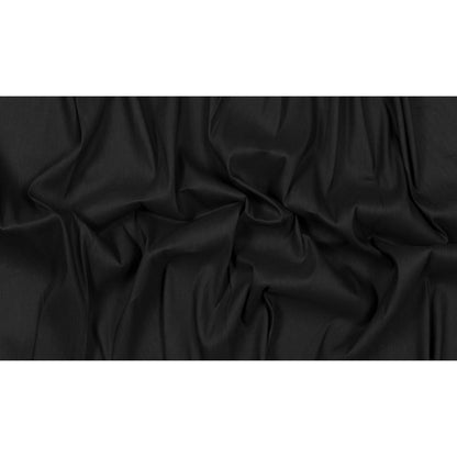 Stretch Linen Woven - Black - Asturias Collection