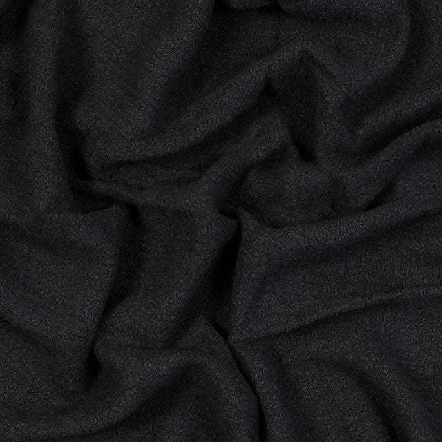 Linen Crepe - Black - Pisek Collection