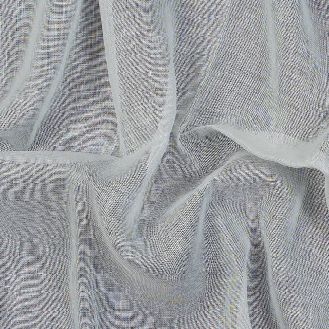 Wide Corinth Ivory Linen Scrim
