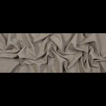 Medium Weight Linen Woven 118" - Natural - Ostrava Collection Folded