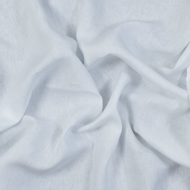 Medium Weight Linen Woven 118" - White - Ostrava Collection