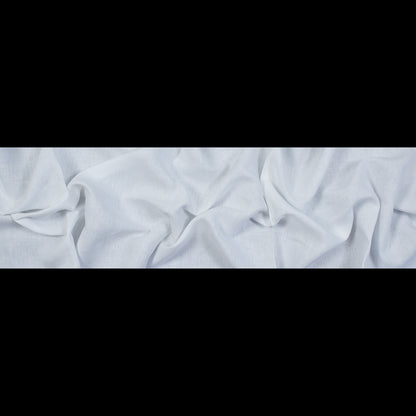 Heavyweight Linen Woven 118" - White - Sierra Collection Folded