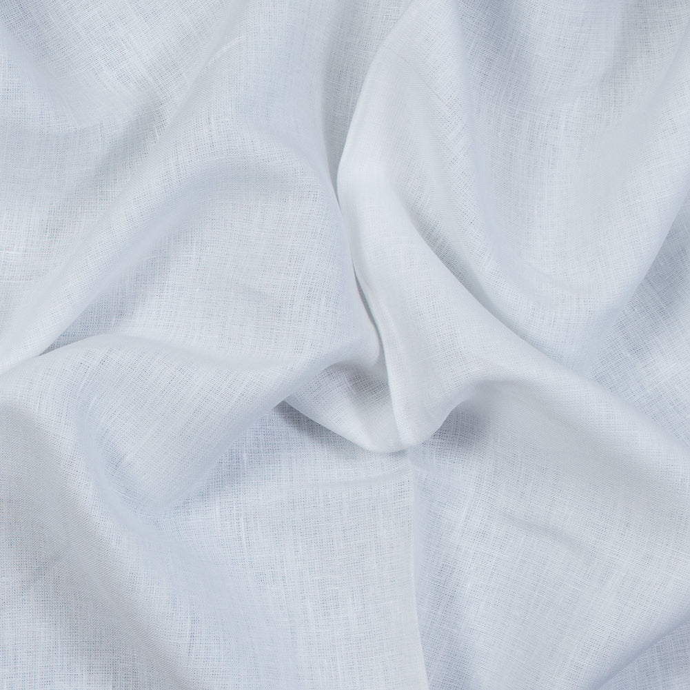 Heavyweight Linen Woven 118" - White - Sierra Collection