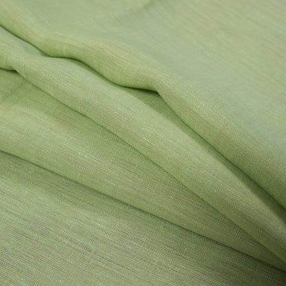 Two-Tone Linen Woven - Lime and Tan - Sanremo Collection Detail
