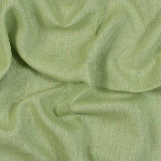 Two-Tone Linen Woven - Lime and Tan - Sanremo Collection