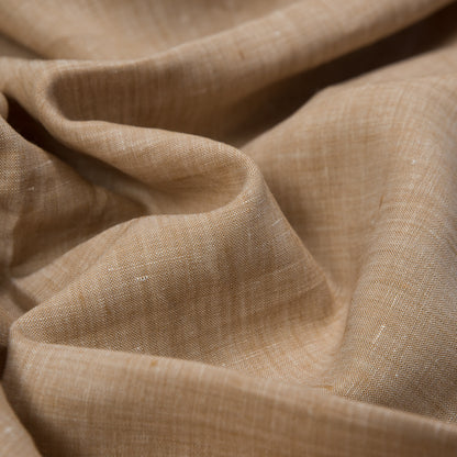 Two-Tone Linen Woven - Fall Leaf and White - Sanremo Collection Full