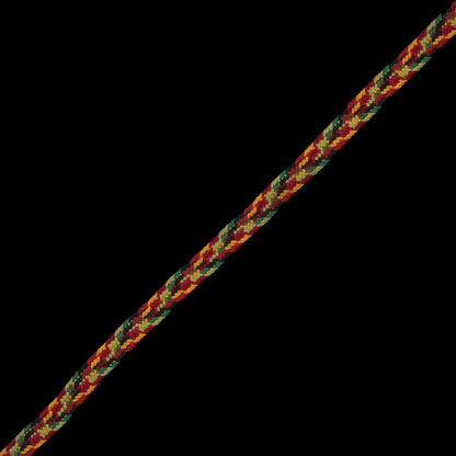 Multicolor Braided Trim - 0.375"