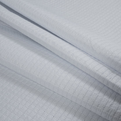 White Square Quilted Polyester Coating Folded