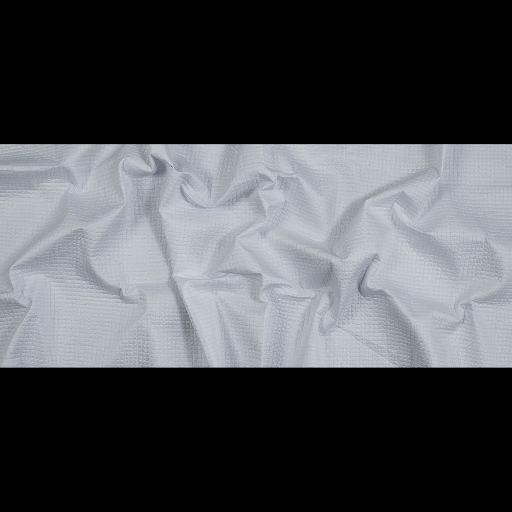 White Square Quilted Polyester Coating Full