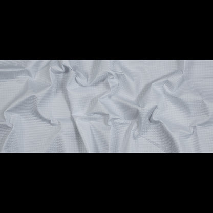 White Square Quilted Polyester Coating Full