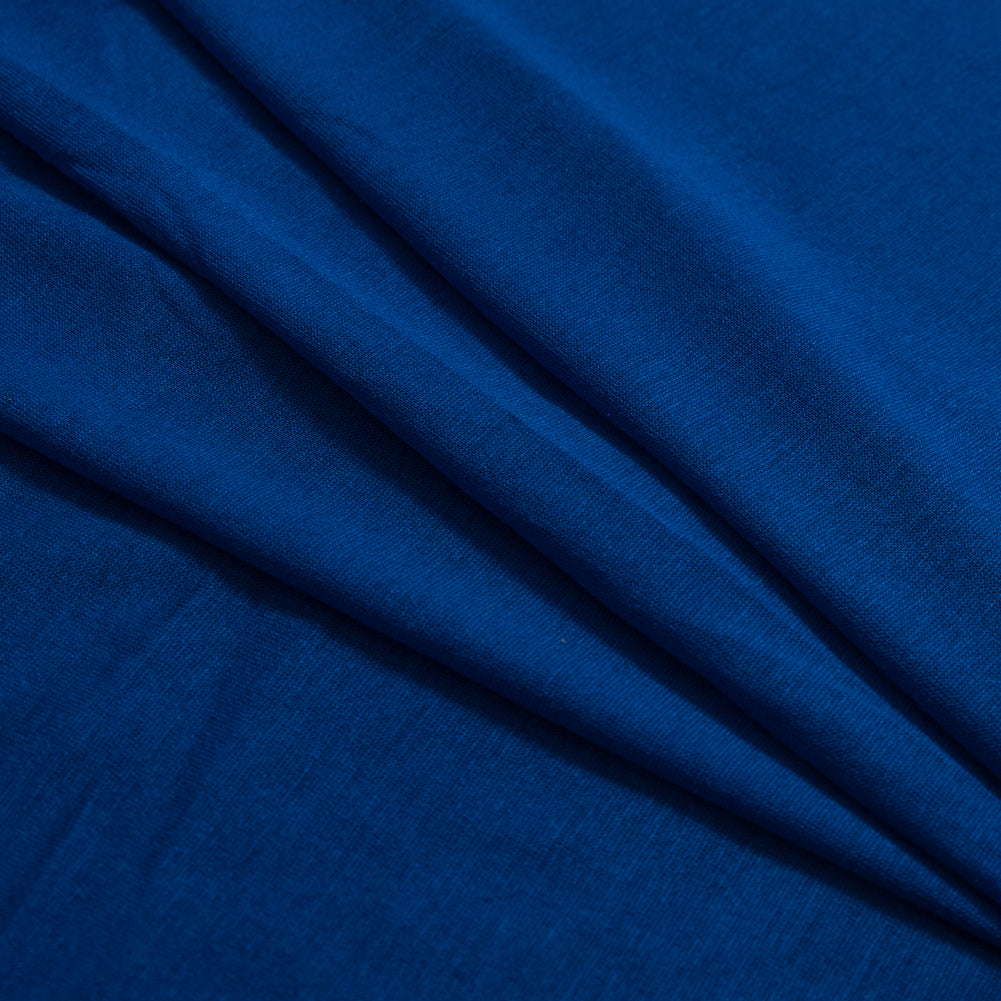 Nivea Blue Tissue Weight Rayon Jersey Detail