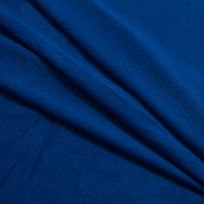 Nivea Blue Tissue Weight Rayon Jersey Detail
