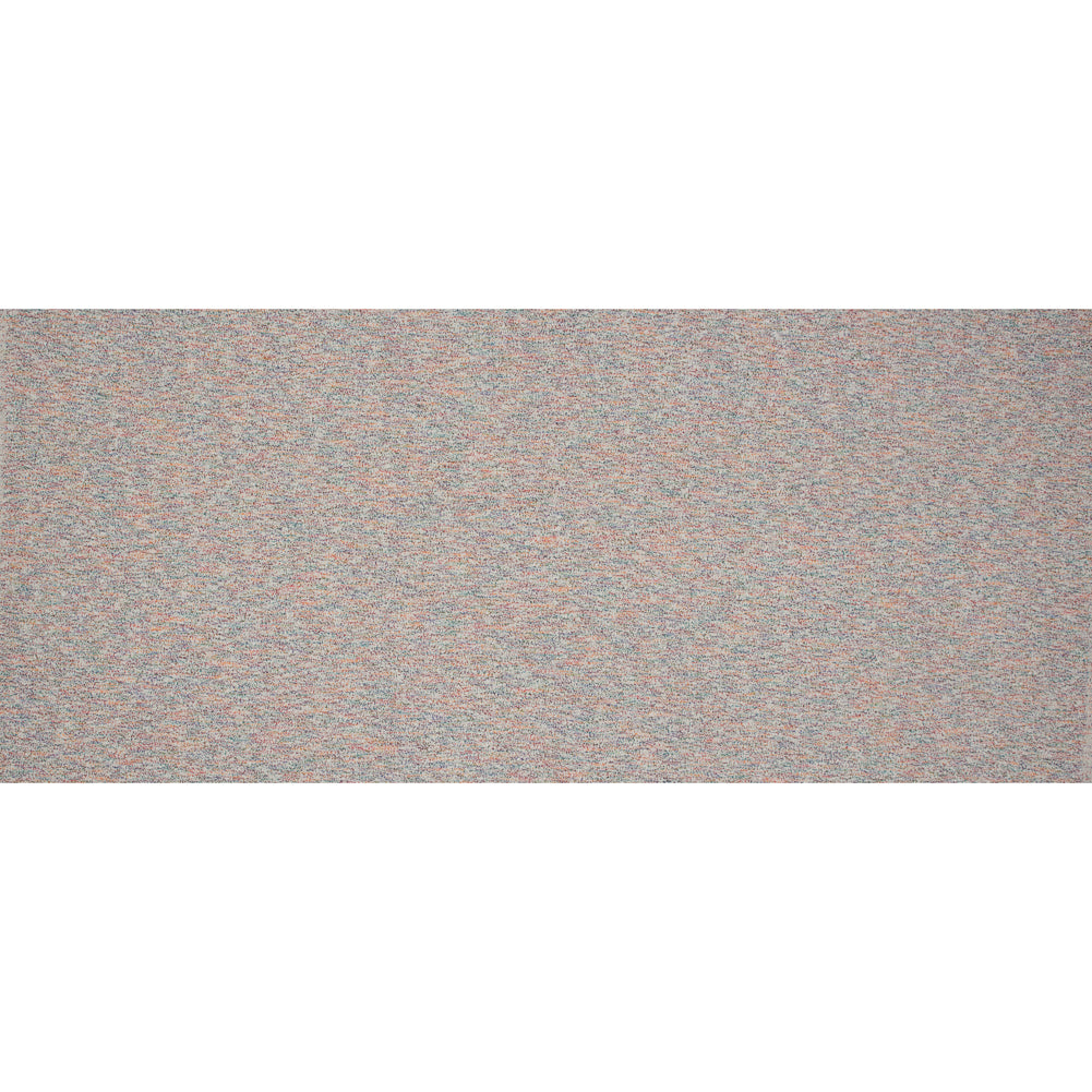 Multicolor and Ivory Crepe-Back Boucled Cotton Tweed Full