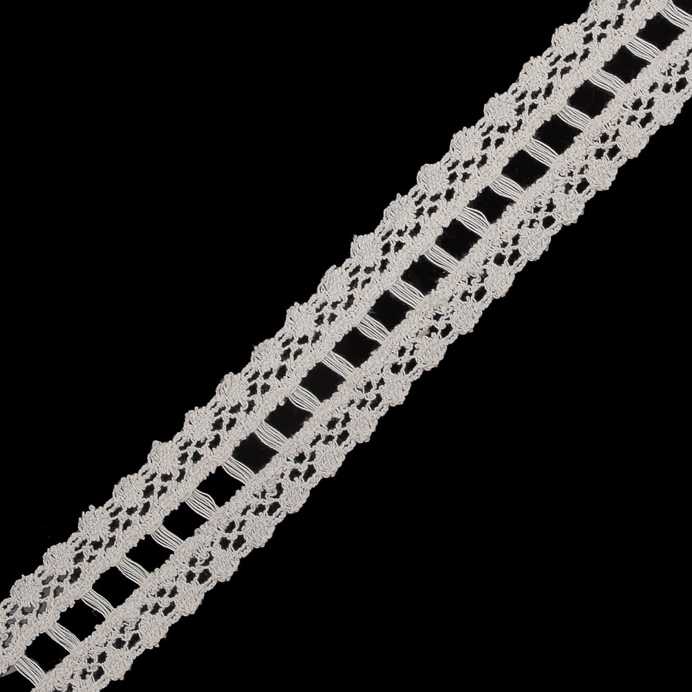 Off-White Crochet Lace - 1.75" Detail
