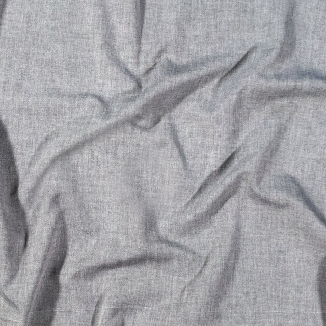 Calendered Organic Cotton Oxford - Black - Chesterton Collection