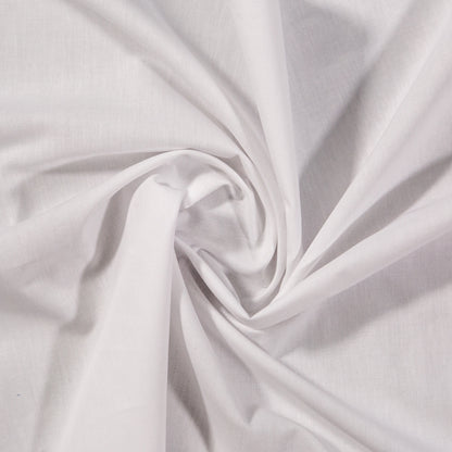 Calendered Organic Cotton Oxford - White - Chesterton Collection