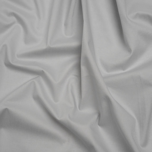 Mercerized Organic Egyptian Cotton Voile - Gray - Toulouse Collection