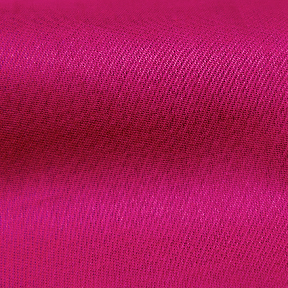 Mercerized Organic Egyptian Cotton Voile - Fuchsia - Toulouse Collection Full