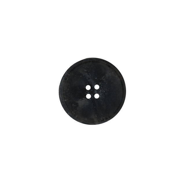 Italian Gray and Beige 4-Hole Button - 24L/15mm