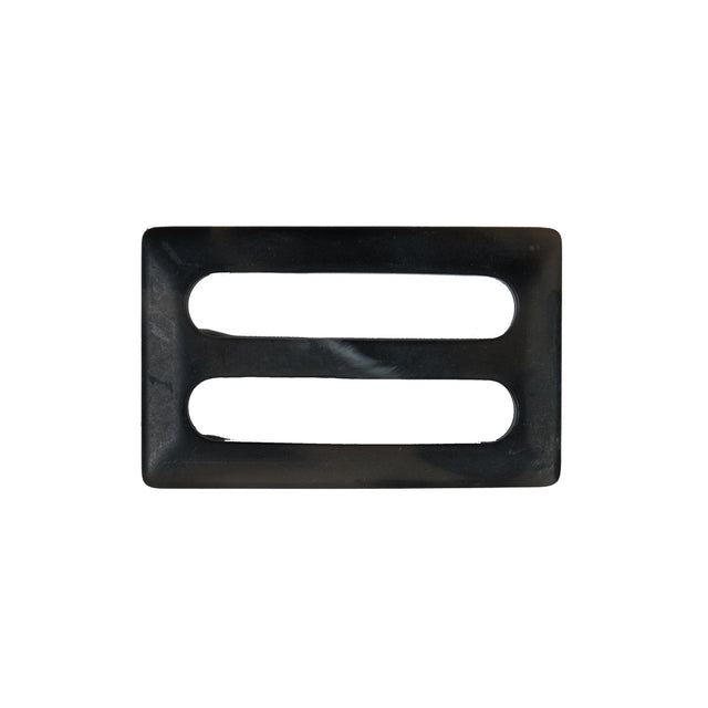Dark Gray Plastic Buckle - 2.75"