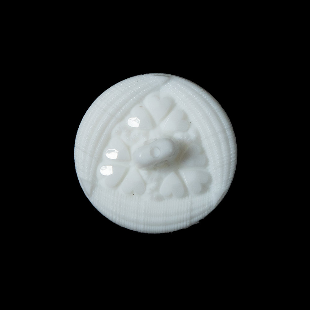 White Etched Shank Back Button - 36L/23mm Detail