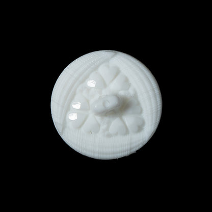 White Etched Shank Back Button - 36L/23mm Detail