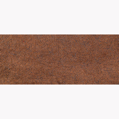 Brown and Gray Two-Tone Wool Knit Folded