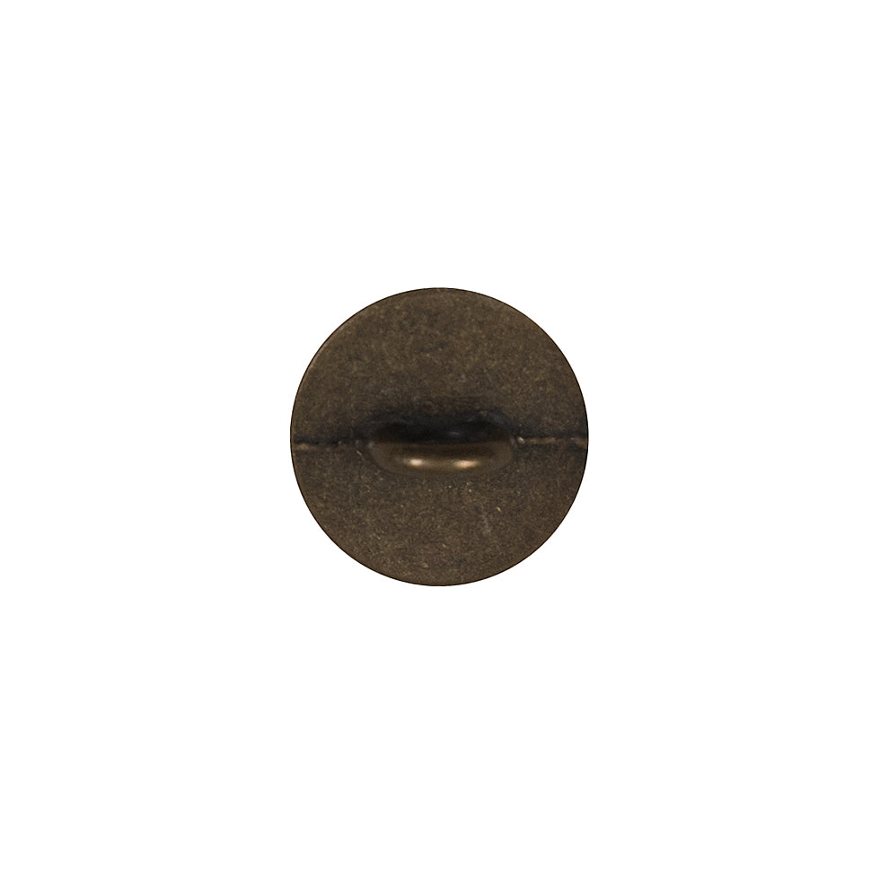 Antique Gold Metal Shank Back Button - 20L/12.5mm Detail