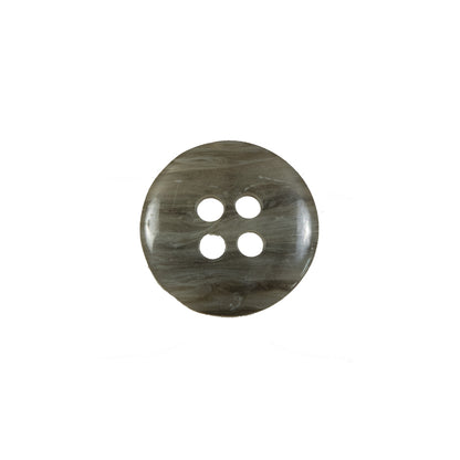 Gray Plastic 4-Hole Button - 24L/15mm