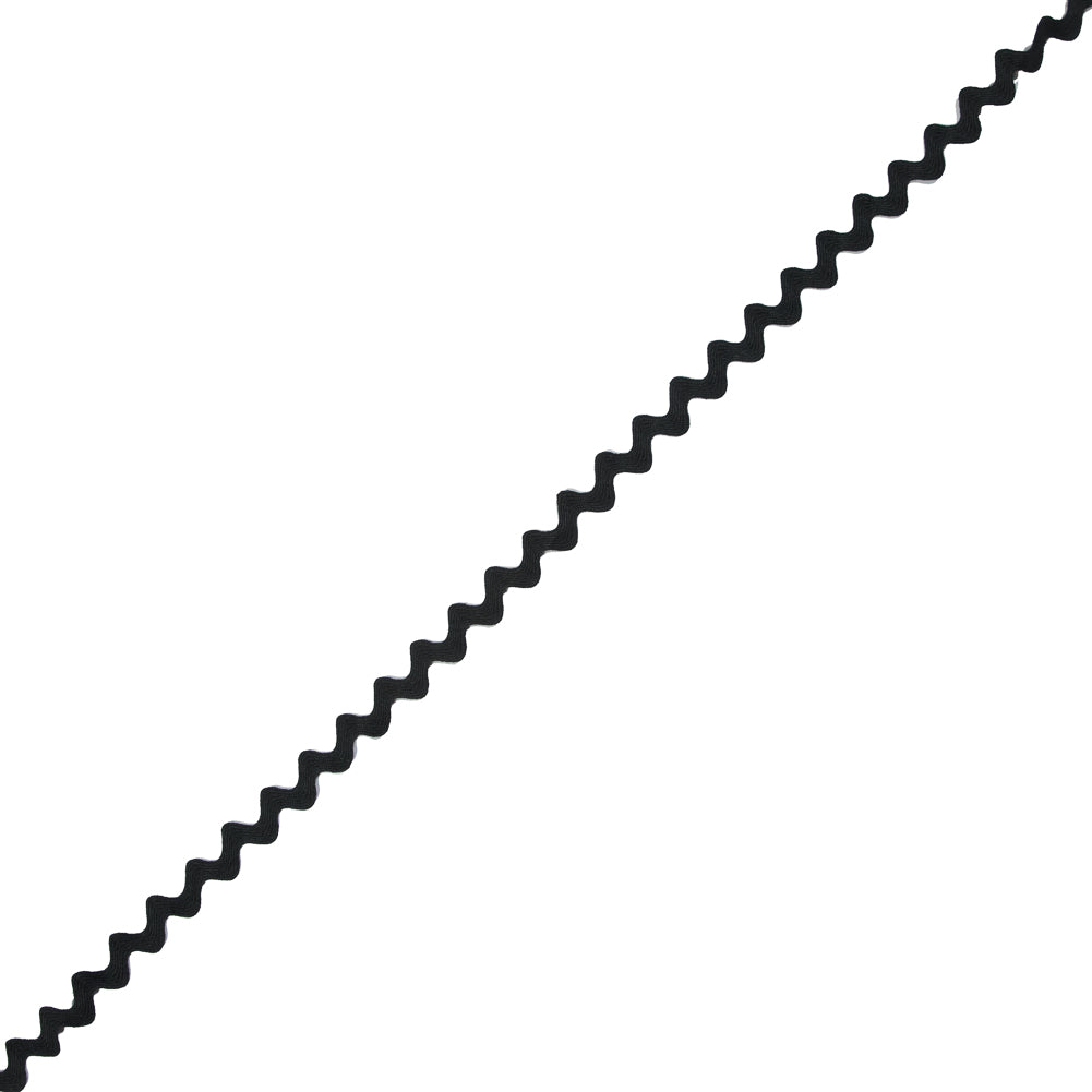 Black Ric Rac - 0.5"