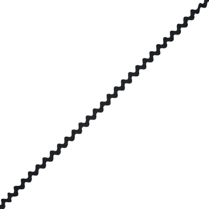 Black Ric Rac - 0.5"