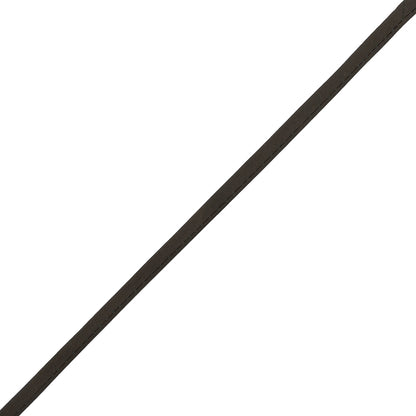 Olive Brown Bias Cut Flat Spaghetti Cord - 0.25" Detail