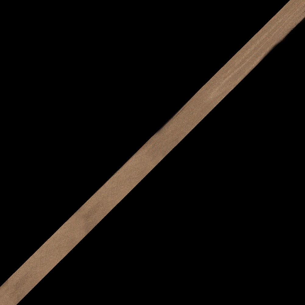 Taupe Foldover Bias Binding Tape - 0.5" Detail