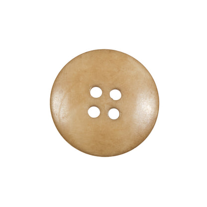 Light Tan Horn 4-Hole Button - 36L/23mm Detail