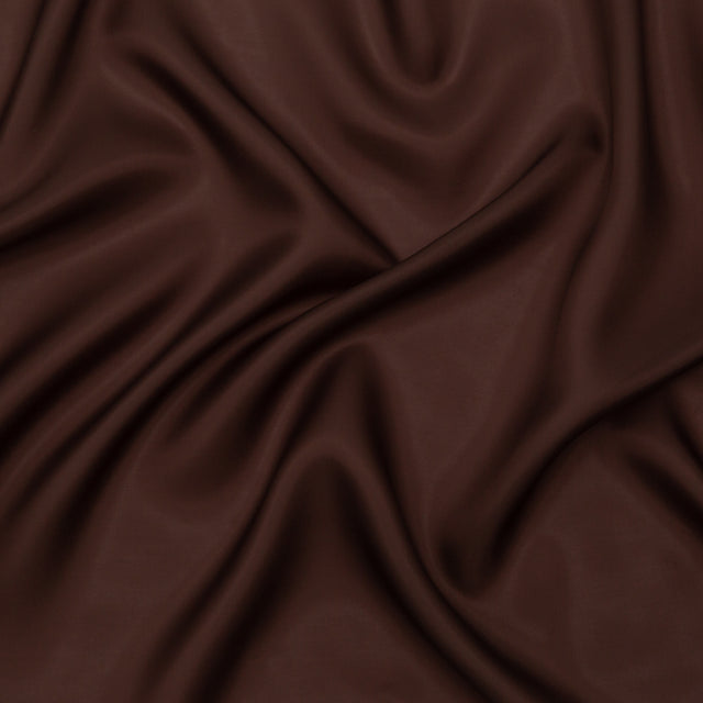 Lucidum Chocolate Brown Bemberg Lining