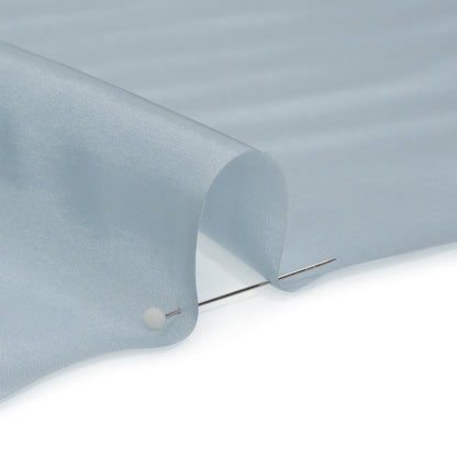Lucidum Baby Blue Bemberg Lining - Folded