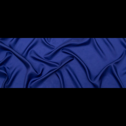 Bemberg Lining - Mazarine Blue - Lucidum Collection Folded