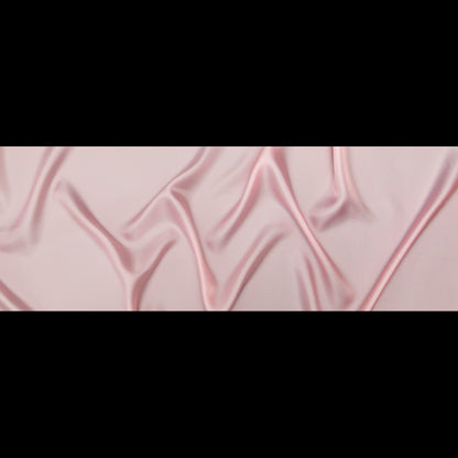 Lustro Bridal Pink Twill Bemberg Lining - Folded