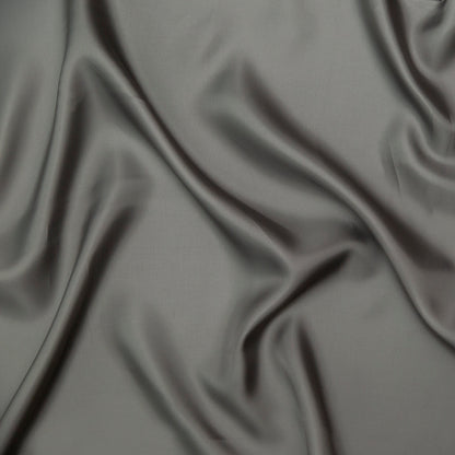 Lustro Medium Gray Twill Bemberg Lining