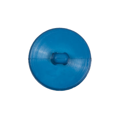Italian Blue Nylon Shank Back Button - 36L/23mm Detail