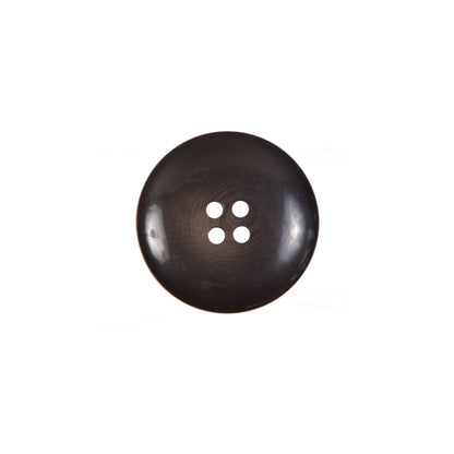 Matte Brown Plastic 4-Hole Button - 24L/15mm Detail
