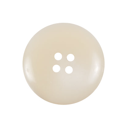 Ivory Plastic 4-Hole Button - 40L/25.5mm Detail