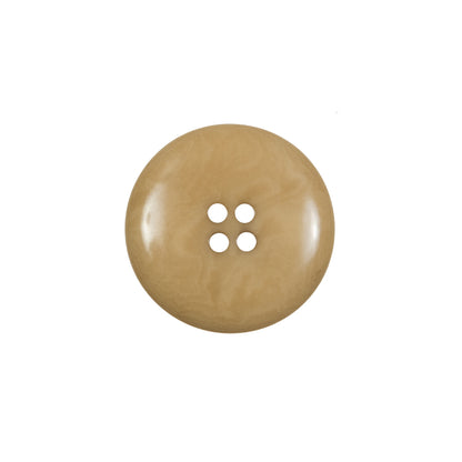 Suntan Swirled Horn 4-Hole Button - 30L/19mm Detail