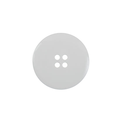 White Plastic 4-Hole Button - 32L/20mm Detail