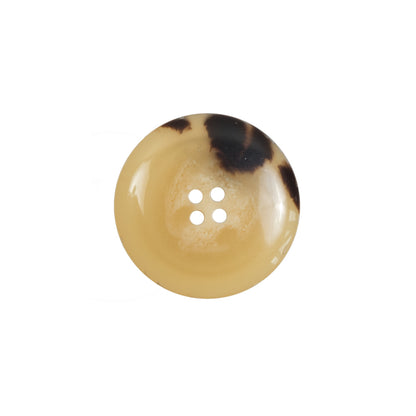 Tan/Brown Plastic 4-Hole Button - 30L/19mm Detail