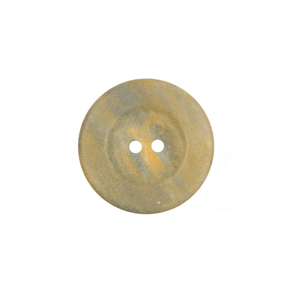 Beige/Grey 2-Hole Button - 32L/20mm
