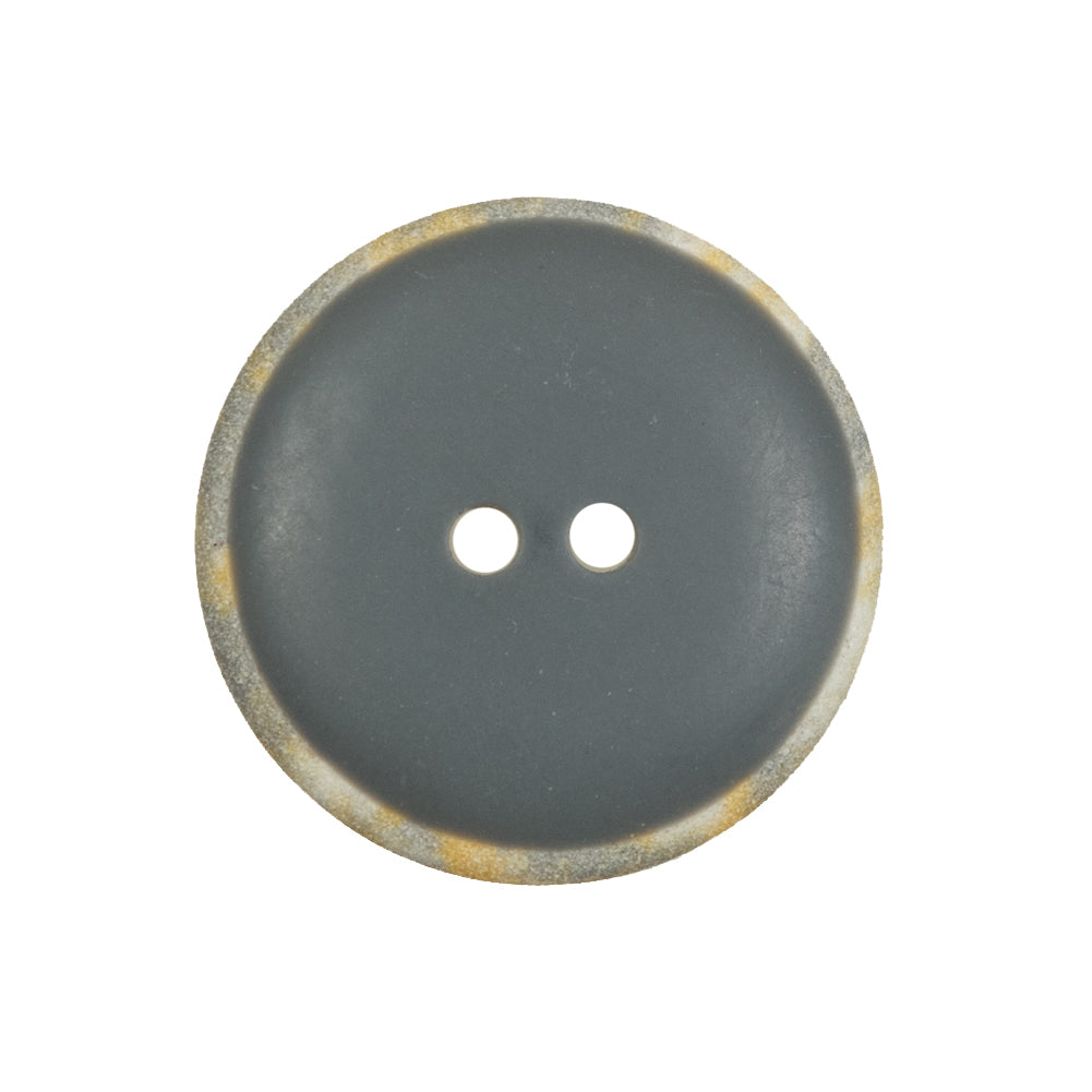 Beige/Grey 2-Hole Button - 40L/25.5mm Detail