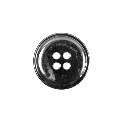 Silver Metal 4-Hole Button - 32L/20mm Detail